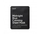 Успокаивающая тканевая маска с охлаждающим действием Dear, Klairs Midnight Blue Calming Sheet Mask