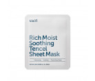 Успокаивающая маска для глубокого увлажнения кожи Dear, Klairs Rich Moist Soothing Tencel Sheet Mask