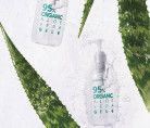 Органический увлажняющий гель алоэ вера (mini) Aromatica 95% Organic Aloe Vera Gel