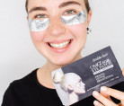 Патчи для зоны вокруг глаз Double Dare OMG! Foil Eye Patch - Pearl