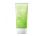 Солнцезащитный гель для жирной кожи Frudia Green Grape Sebum Control Cooling Sun Gel SPF50+/PA ++++